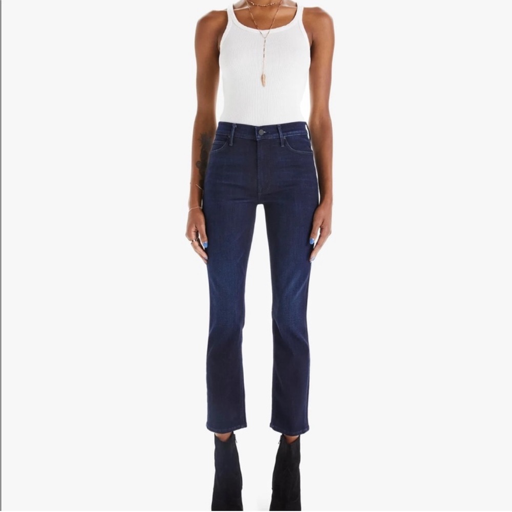 Mother Jeans, mid rise, straight leg, size 26